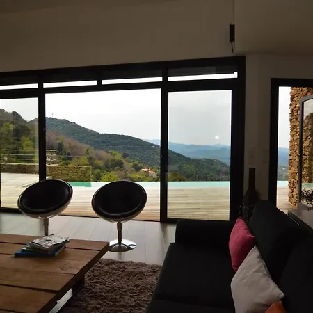 Avec Piscine A Debordement Et Vue Villa Oletta (Corsica)