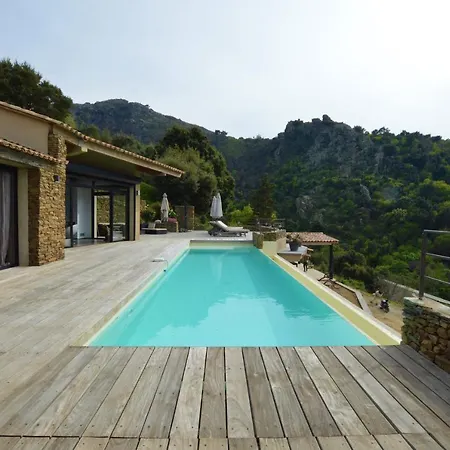 Villa Avec Piscine A Debordement Et Vue Oletta (Corsica)